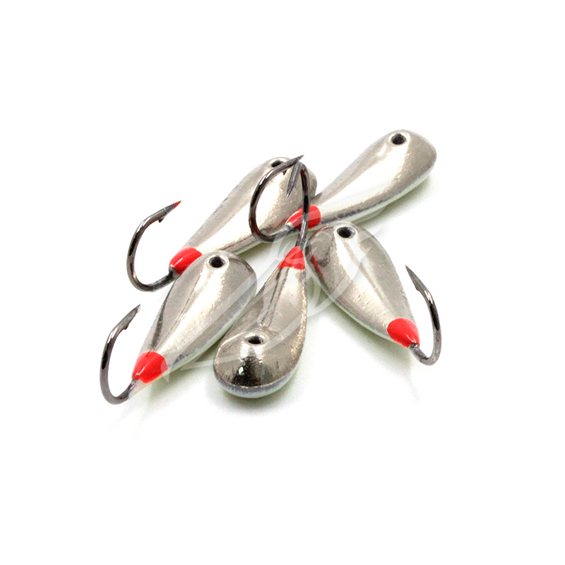 Мормышка паяная ЯМАН Уралка, вес 2,5 г, кр.№6, нейз./светонак. (уп.5шт.), Я-МРЛ21