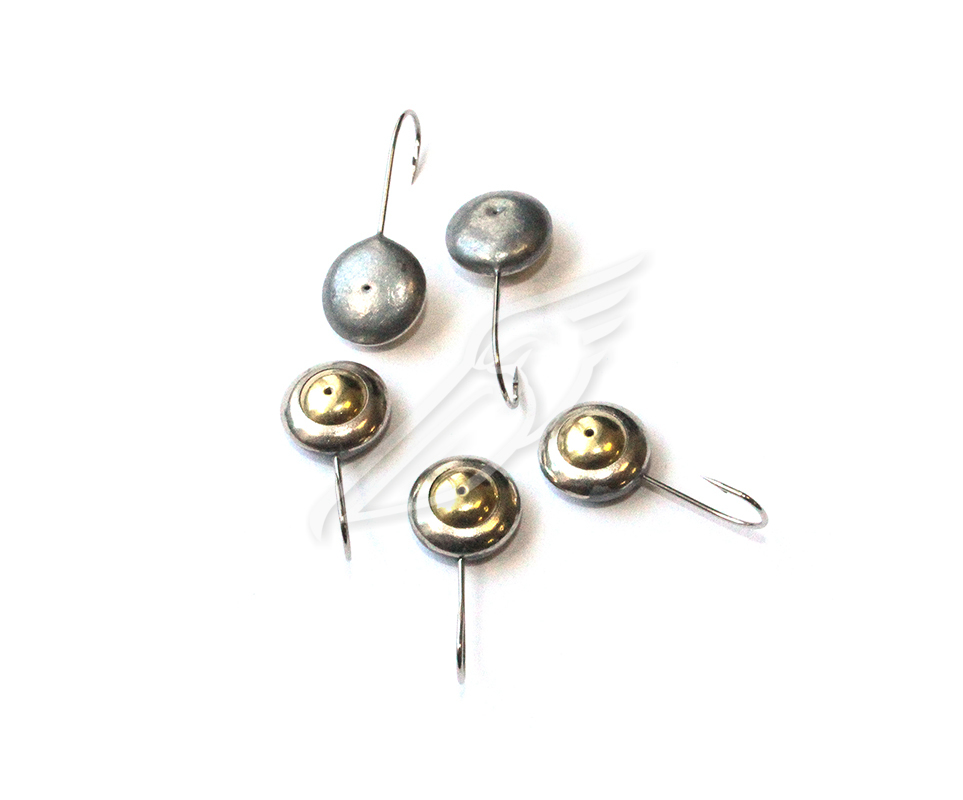 Мормышка паяная ЯМАН Глаз окуневый, вес 1,26 г, латунь (уп. 5 шт.), Я-МРЛ129