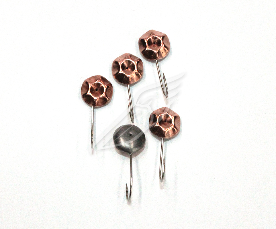 Мормышка паяная ЯМАН Бриллиант, вес 1,44 г, медь (уп. 5 шт.), Я-МРЛ148