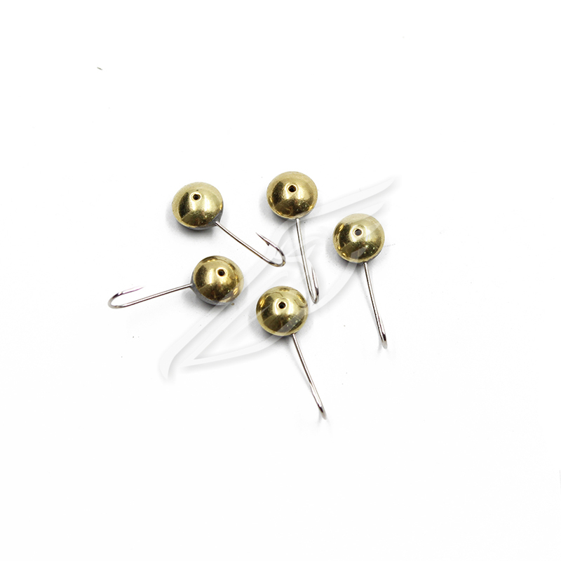 Мормышка паяная ЯМАН Сфера, вес 0,4 г, латунь (уп. 5 шт.), Я-МРЛ177