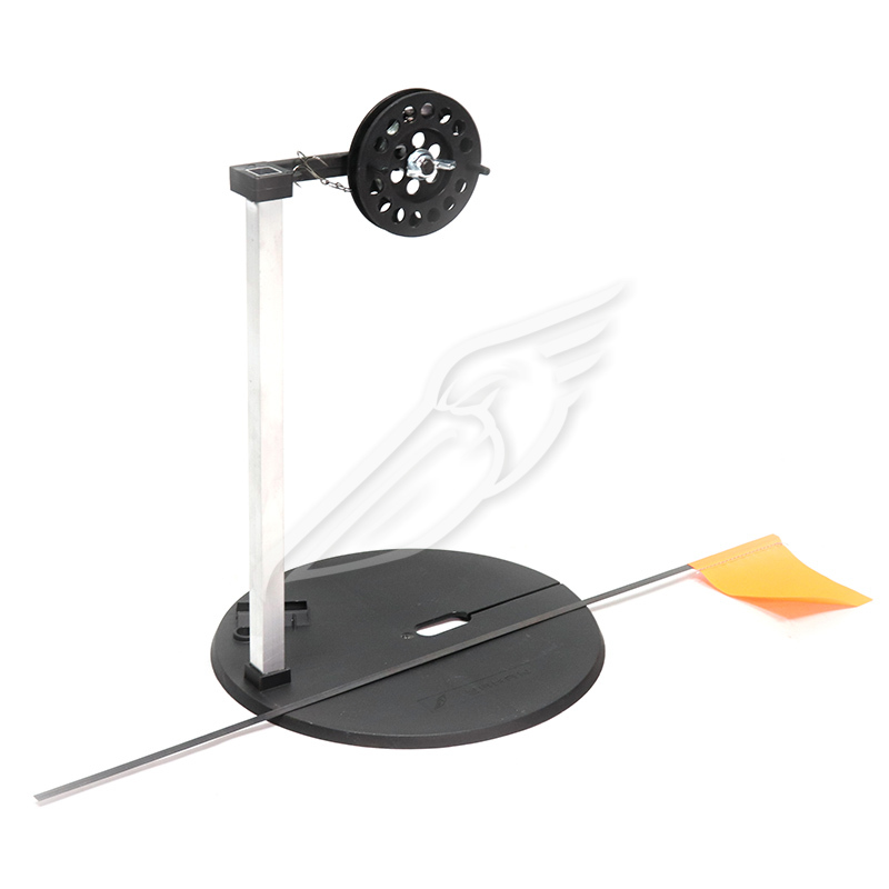 Жерлица осн. Yaman с ал. трубкой L-285 мм, d-210 мм, кат. 75 мм, груз конус 7 г, леска L-10 м, d-0,4 мм, поводок L-250 мм, 1х7-12 кг, крючок-тр.№4/50/, Y-TU-07