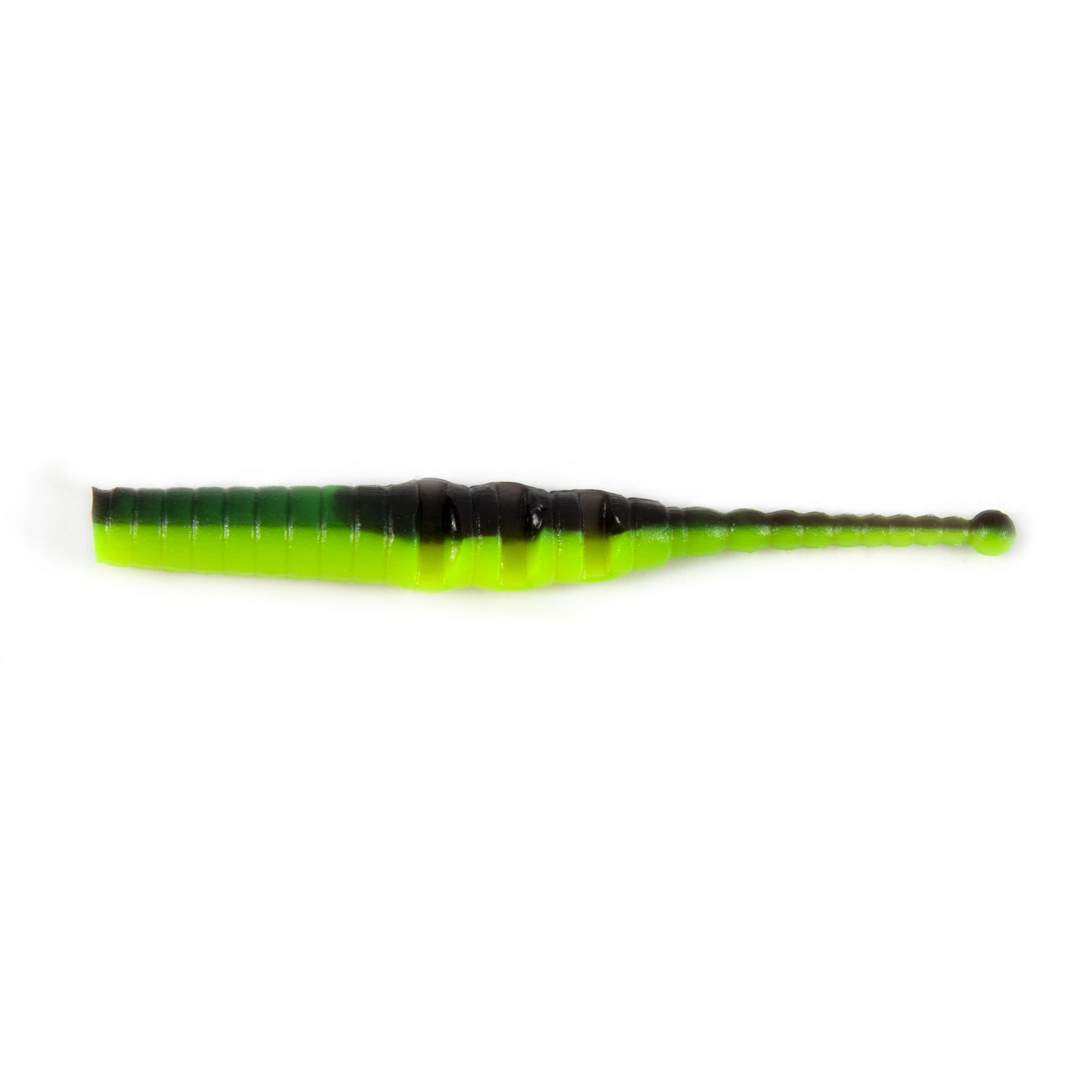 Слаг YAMAN PRO Dasty, р.1,7 inch, цвет #32 - Black Red Flake/Chartreuse (уп. 10 шт.), YP-D17-32